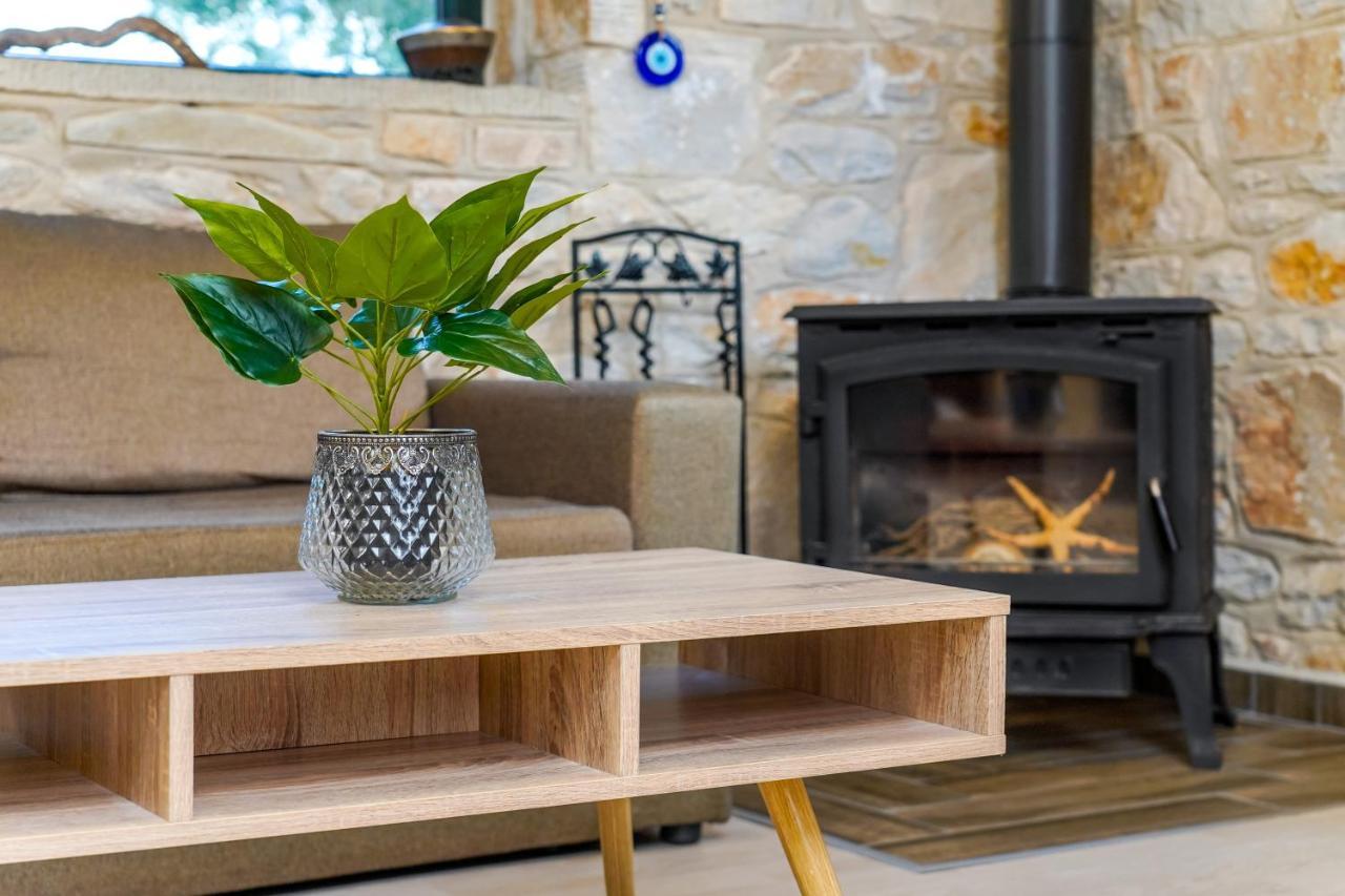 Kastro Stone House Villa Skala Potamia  Eksteriør billede