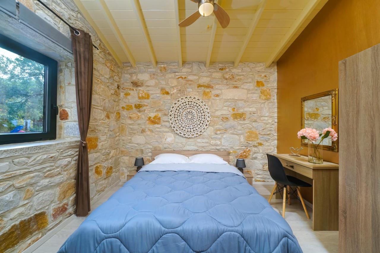 Kastro Stone House Villa Skala Potamia  Eksteriør billede