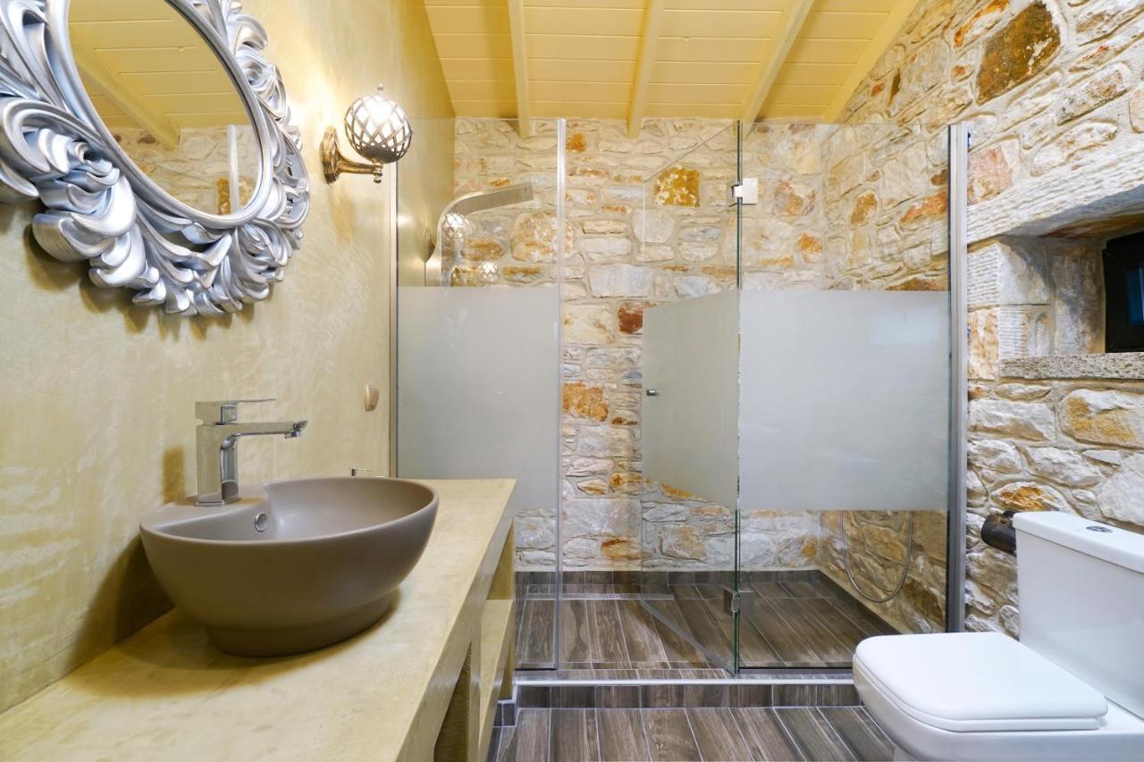 Kastro Stone House Villa Skala Potamia  Eksteriør billede